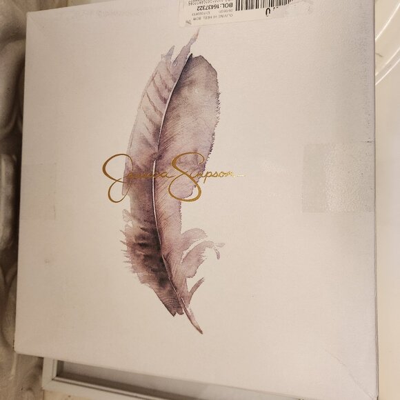 Jessica Simpson Gold "Olivine" Bow Heeled sandals. Customer return. NIB. 8.5 - Picture 11 of 12